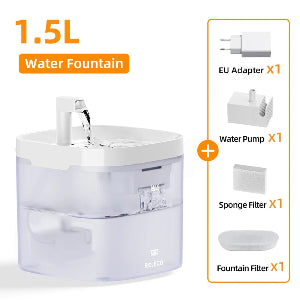 SIPPY - Slimme waterfontein - automatisch zuiverend met filter