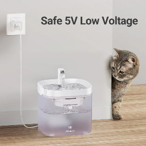 SIPPY -  Slimme waterfontein - automatisch zuiverend met filter