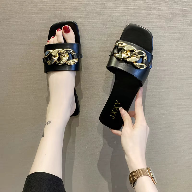 LISA - nieuwe damesslippers, sandalen
